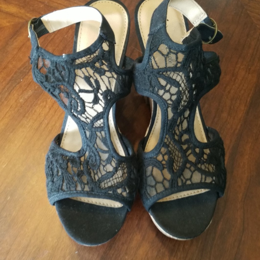 Wedge heel